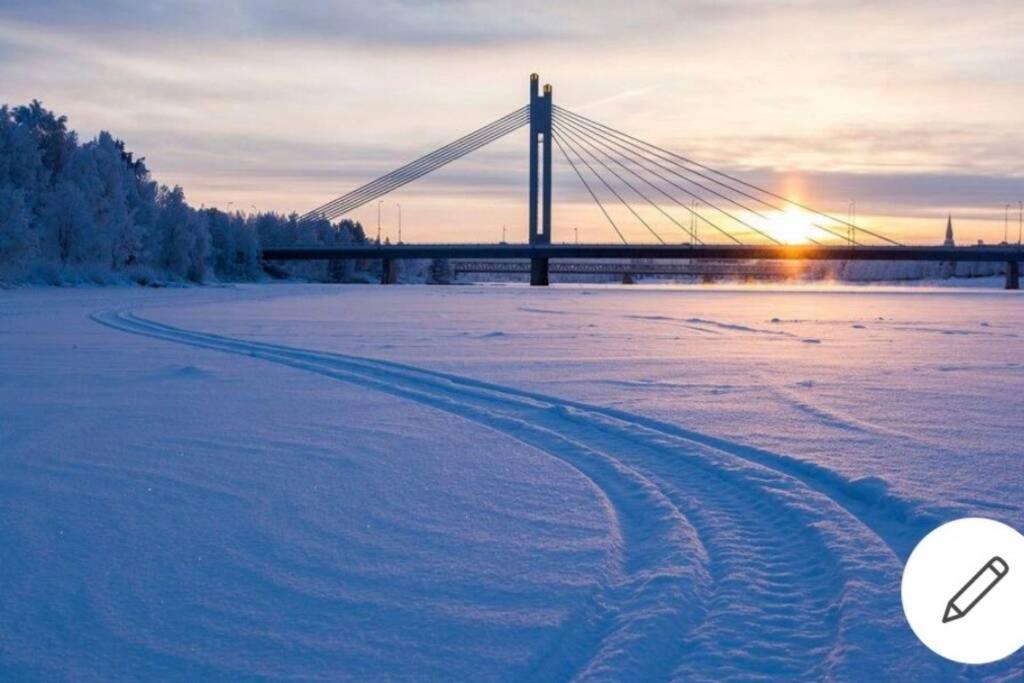 Apartment Sanctus Nicolaus With Sauna Rovaniemi Zewnętrze zdjęcie